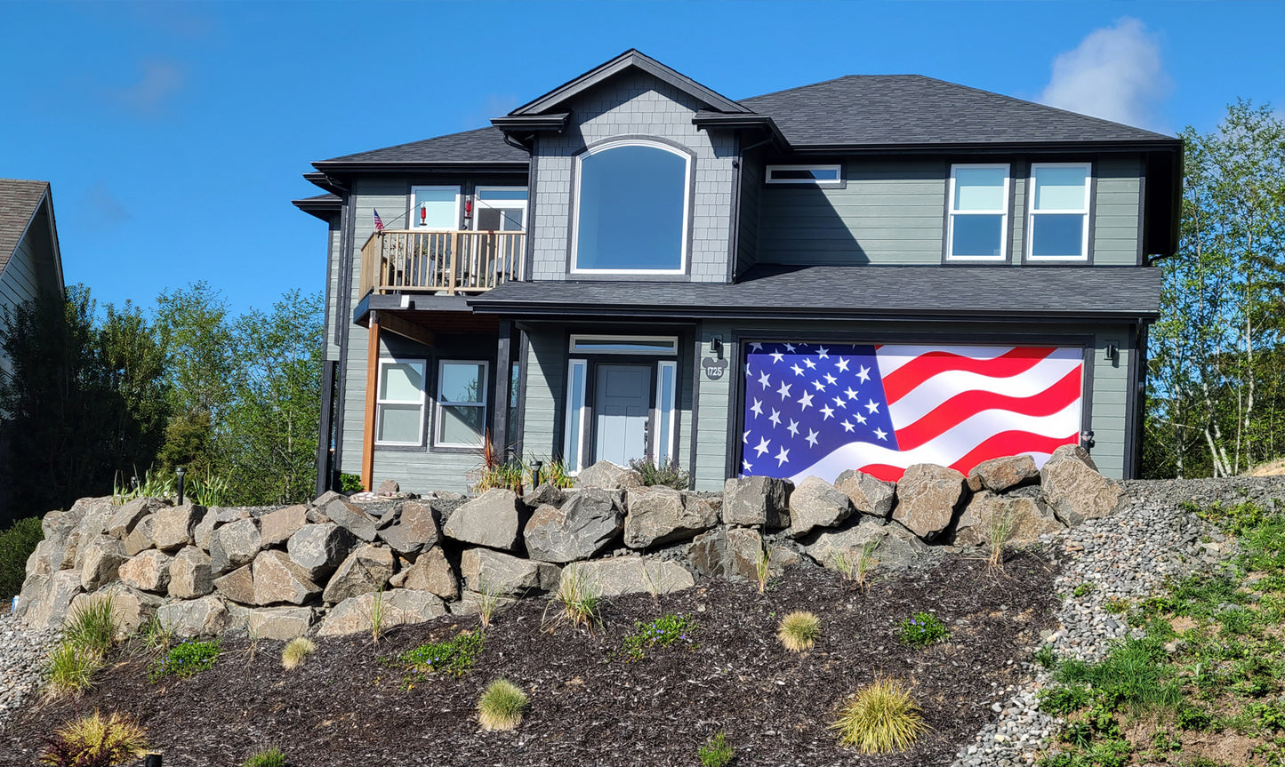 American Flag | Garage Door Cover