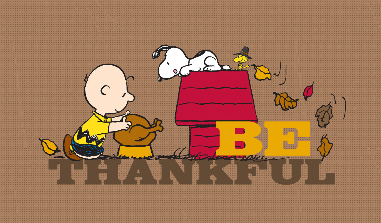 Be Thankful | Peanuts® Garage Door Cover