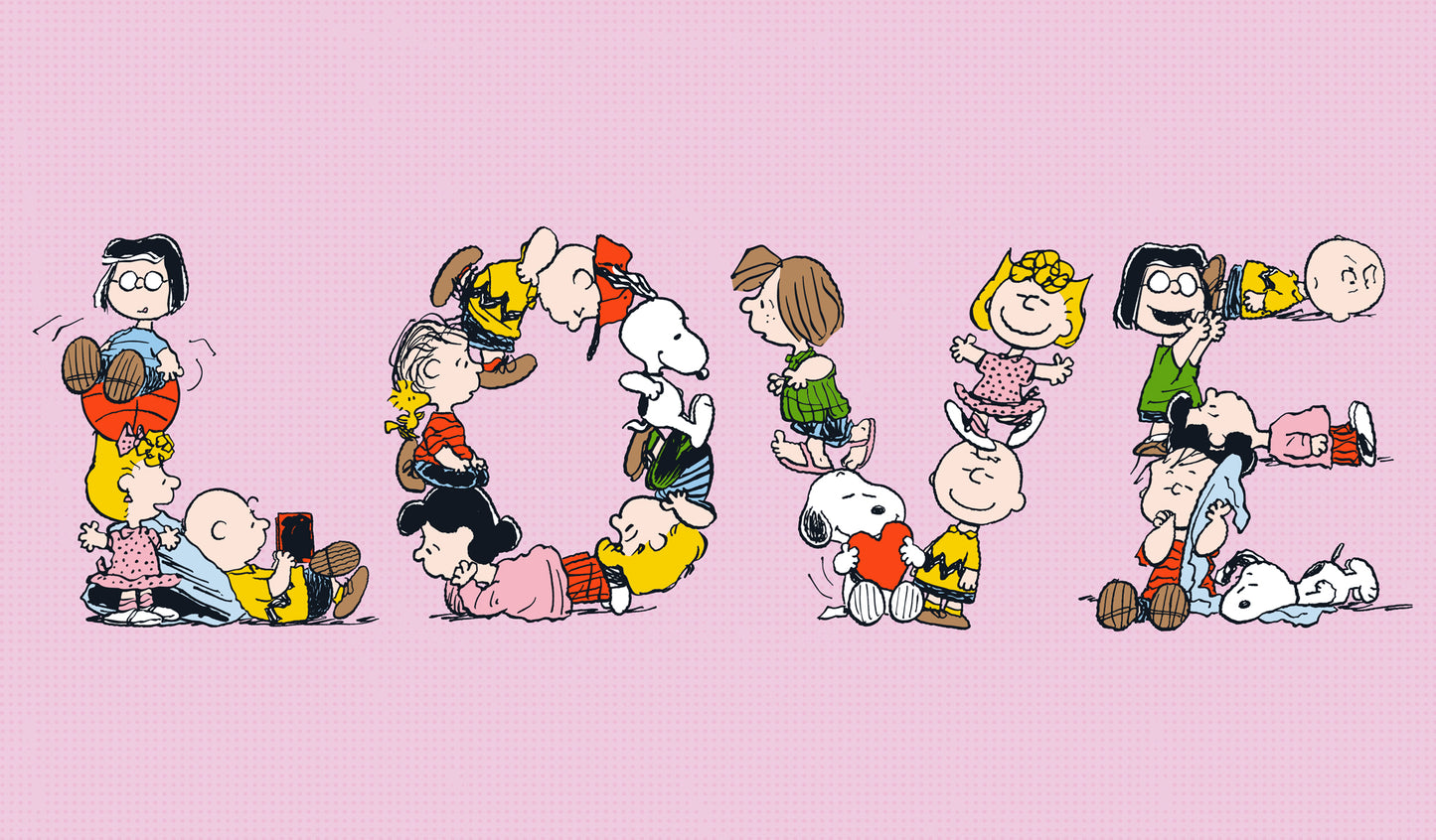 LOVE | Peanuts® Garage Door Cover
