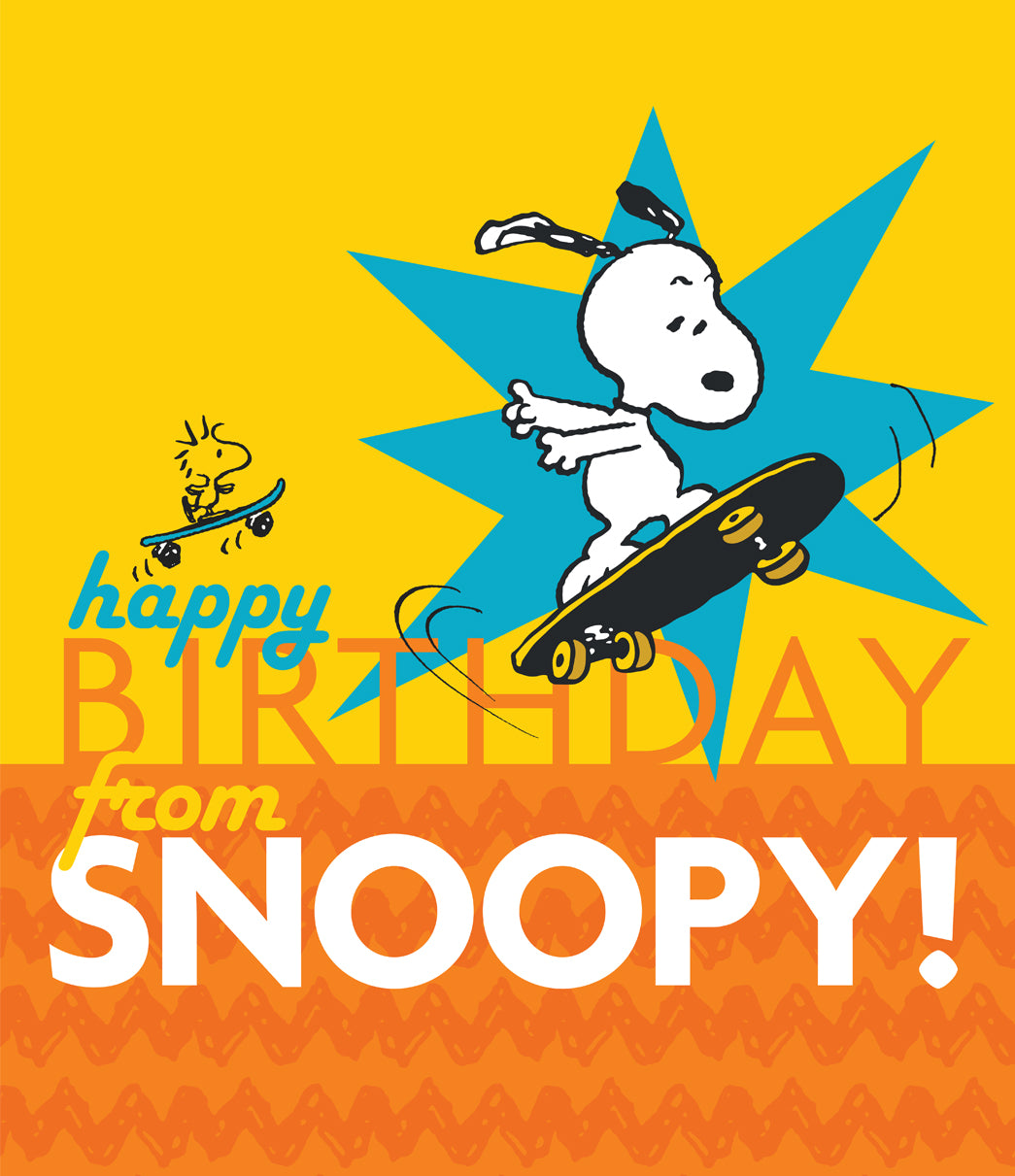 Snoopy Birthday! | Peanuts® Garage Door Cover