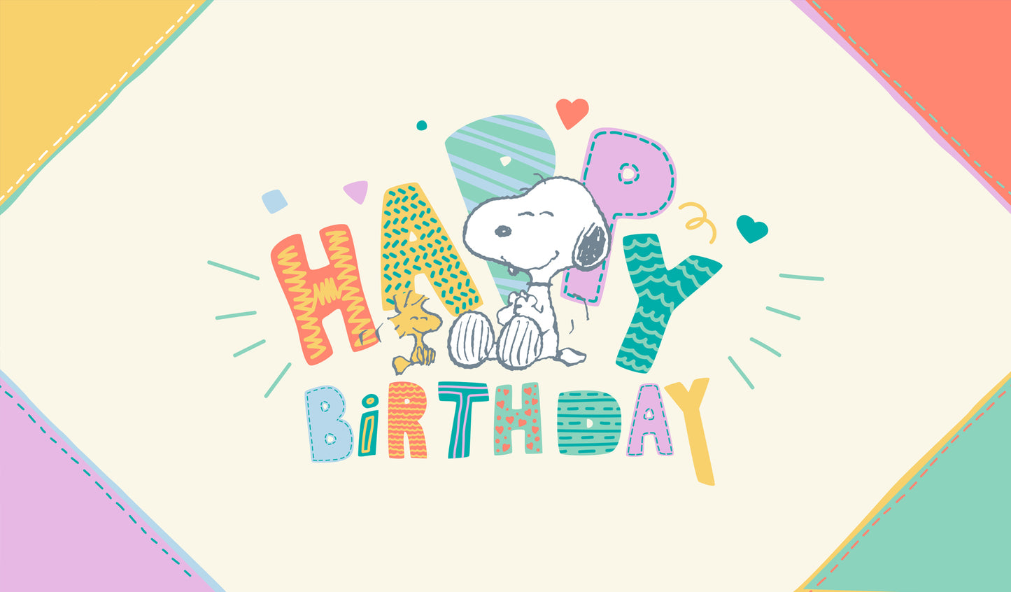 Time to Celebrate! | Peanuts® Garage Door Cover
