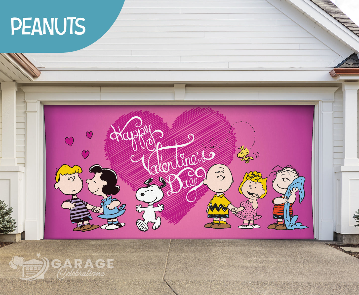 Unrequited Valentine | Peanuts® Garage Door Cover