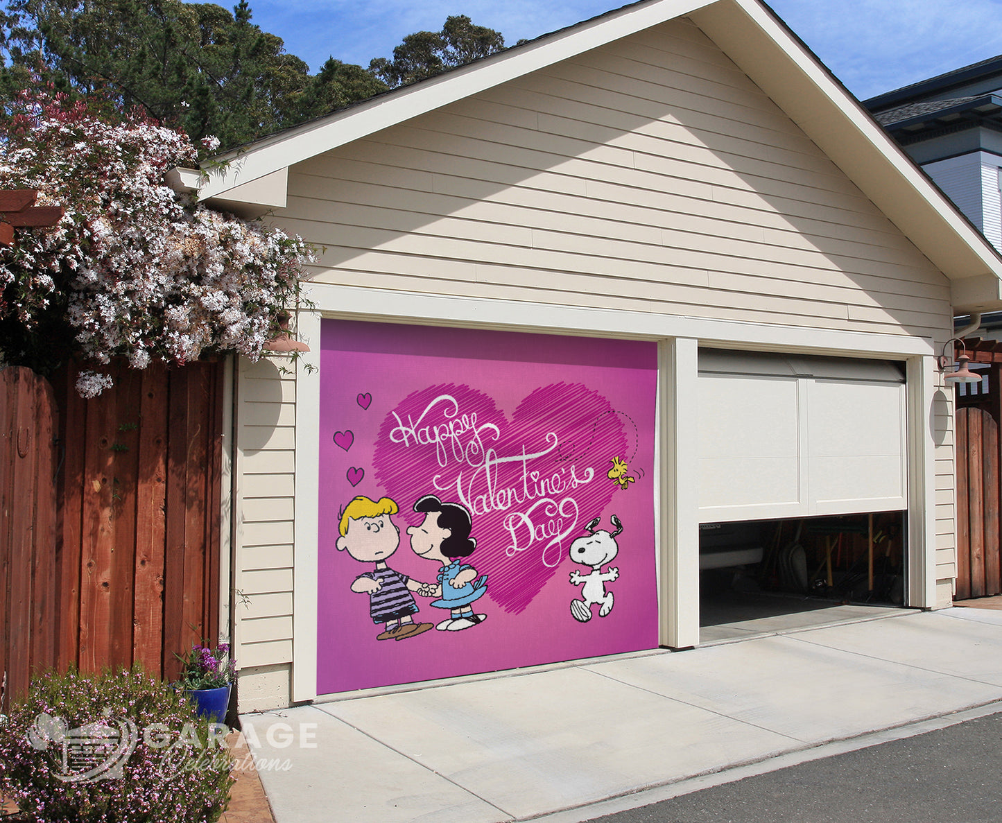 Unrequited Valentine | Peanuts® Garage Door Cover