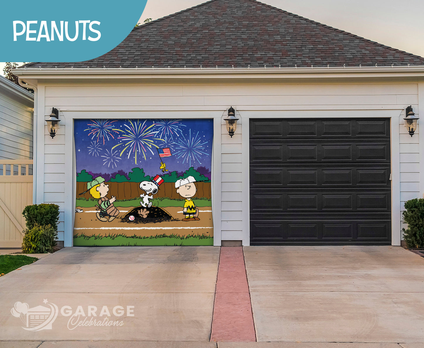 Clearance 7'H×8'W | Garage Door Cover