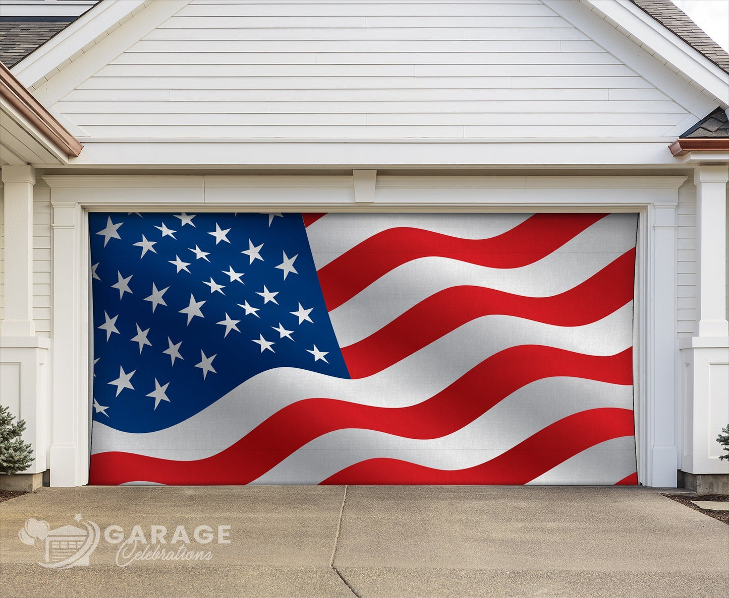 Clearance 7'H×18'W | Garage Door Cover