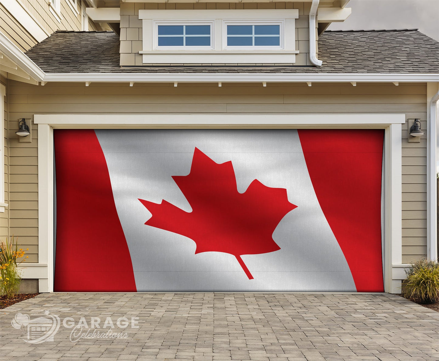 Clearance 7'H×18'W | Garage Door Cover