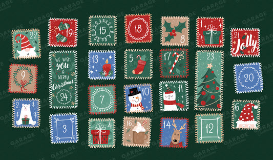 Christmas Countdown | Garage Door Cover