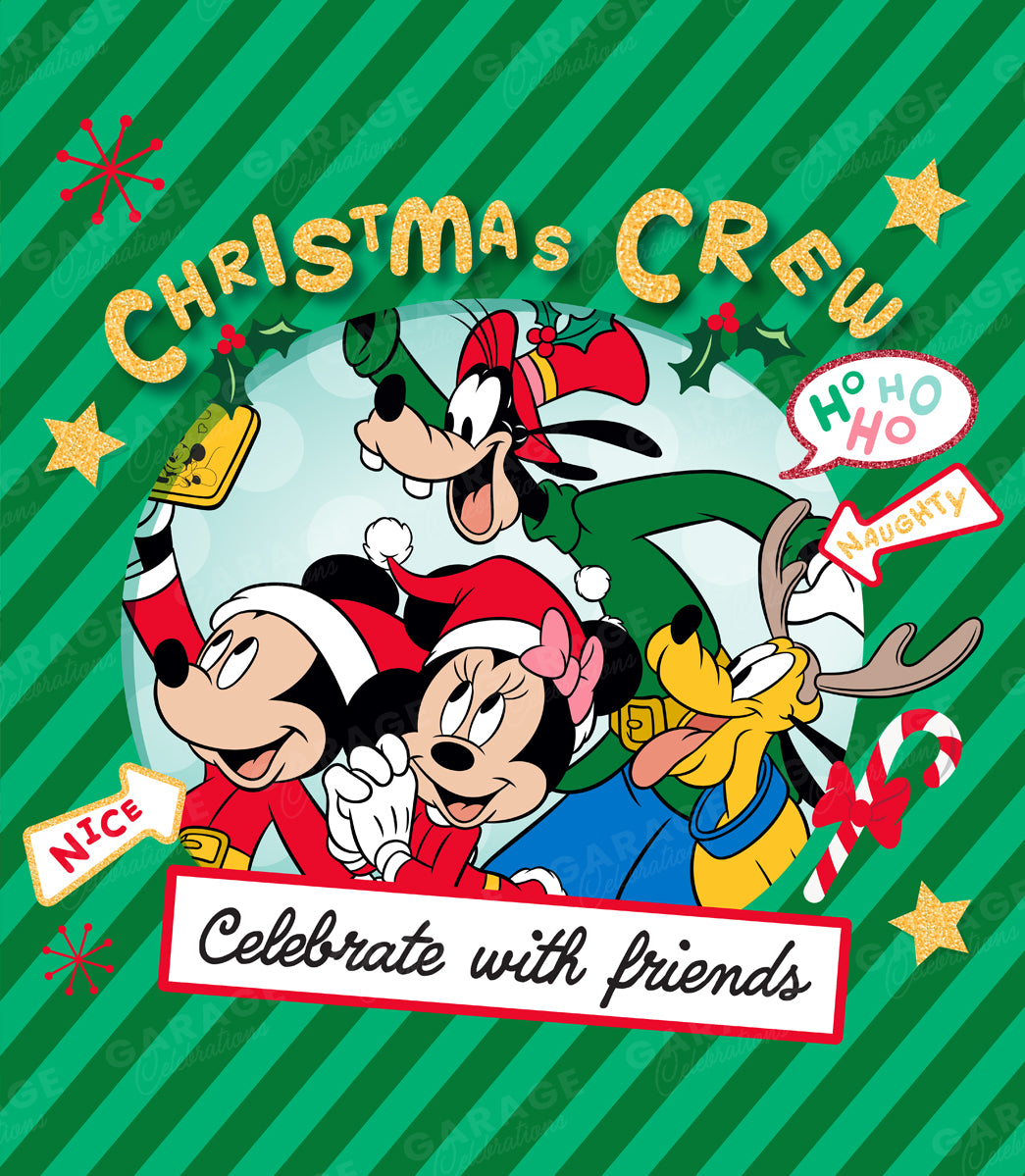 Christmas Crew | Disney® Garage Door Cover
