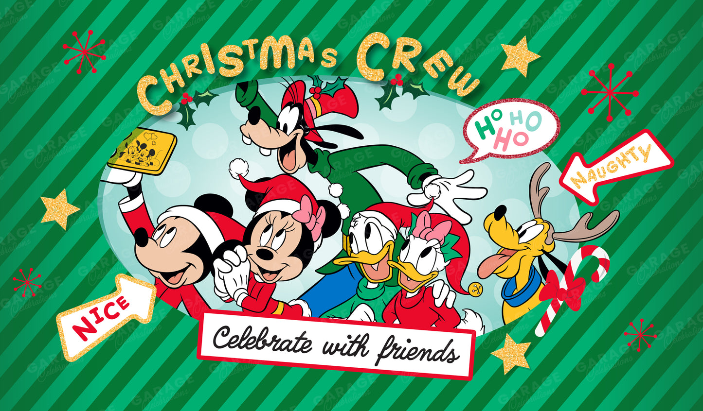 Christmas Crew | Disney® Garage Door Cover