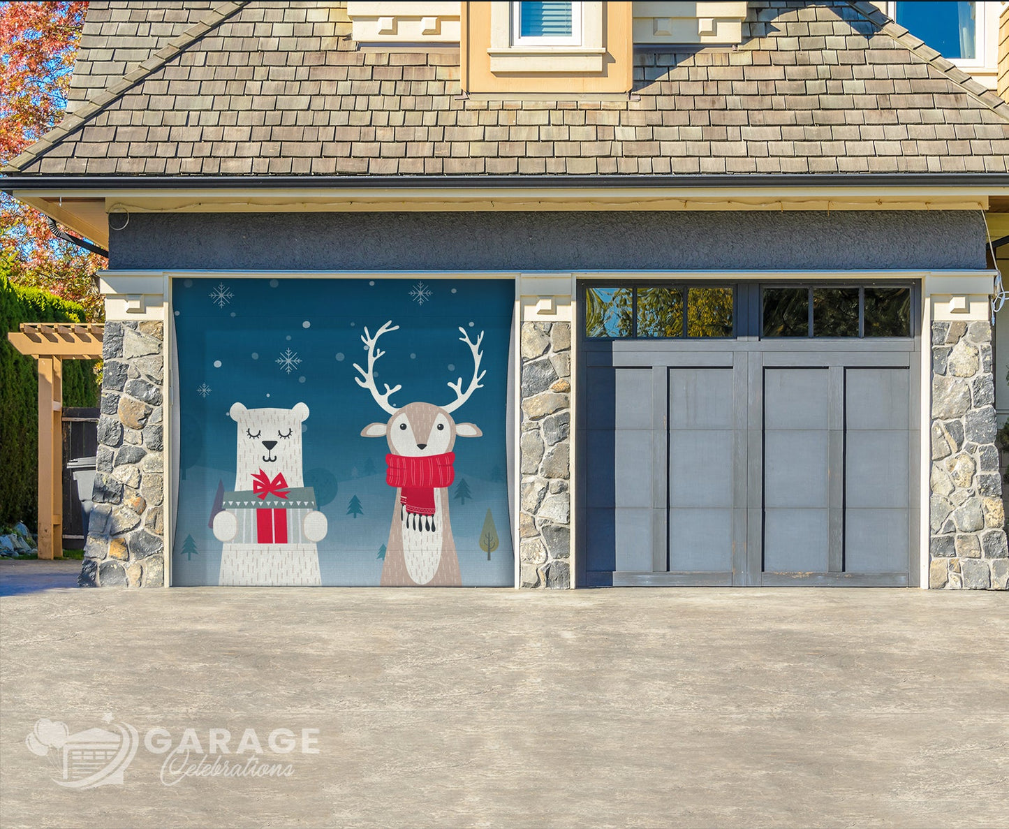 Clearance 7'H×9'W | Garage Door Cover