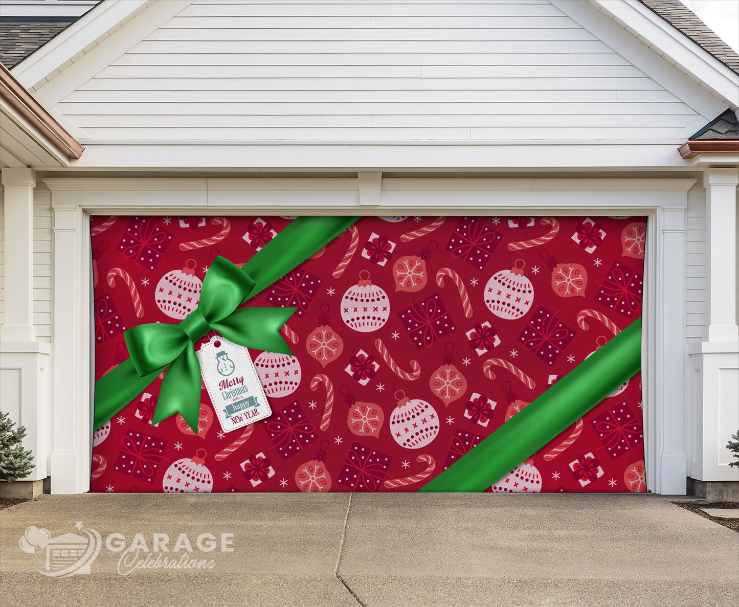 Clearance 7'H×18'W | Garage Door Cover