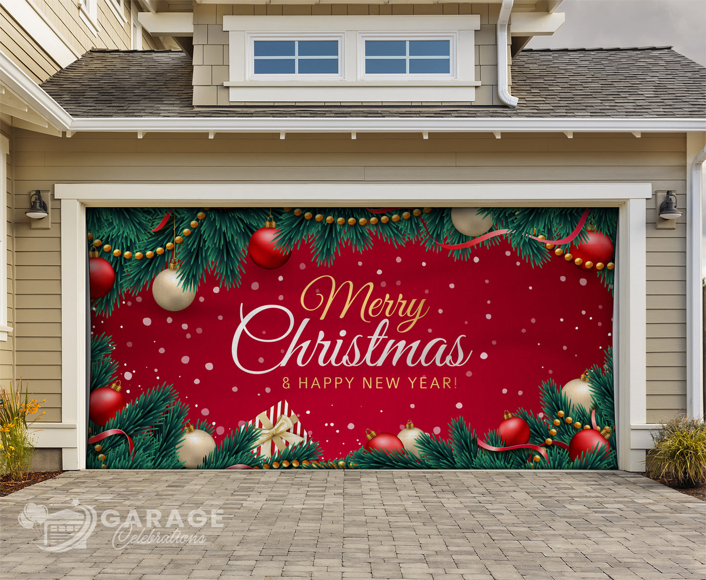 Clearance 7'H×15'W | Garage Door Cover