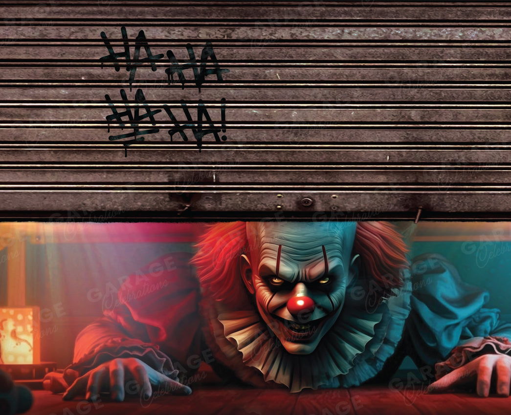 Clownin' Around | Garage Door Cover