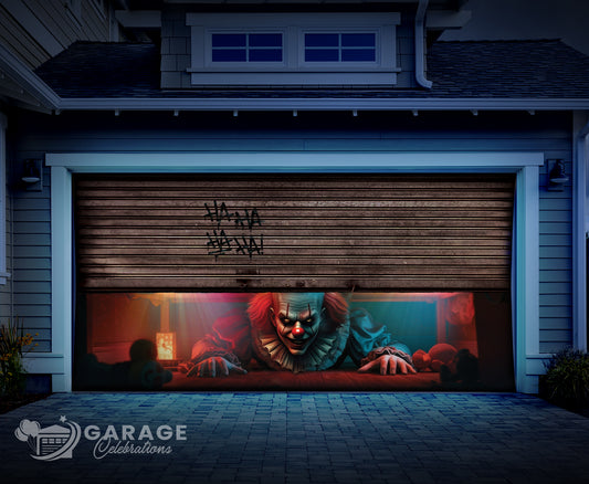 Clownin' Around | Garage Door Cover
