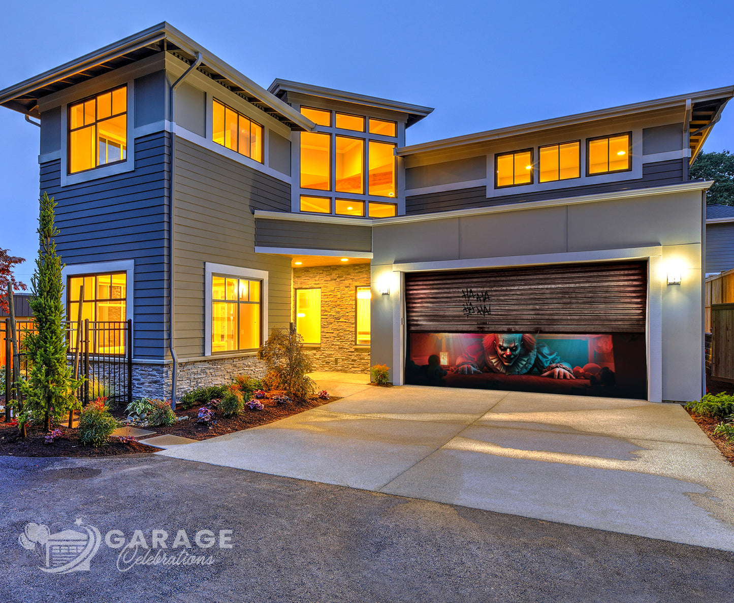 Clownin' Around | Garage Door Cover