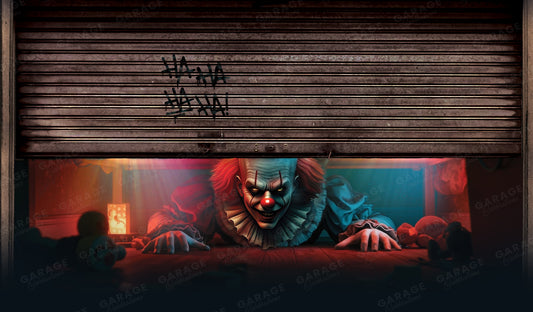 Clownin' Around | Garage Door Cover