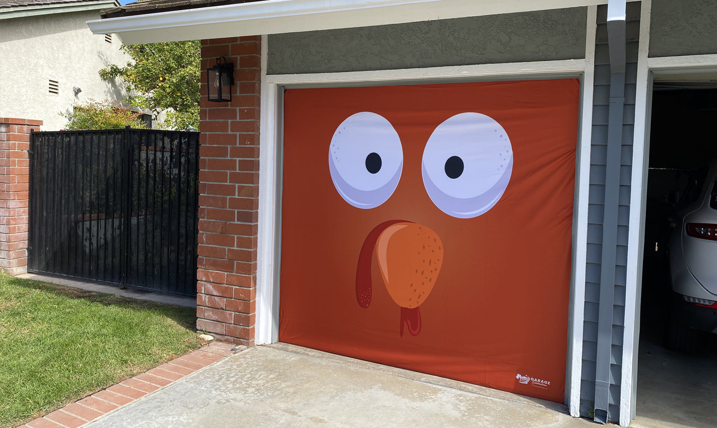 Cooked Turkey | 1-Car Garage Door Cover