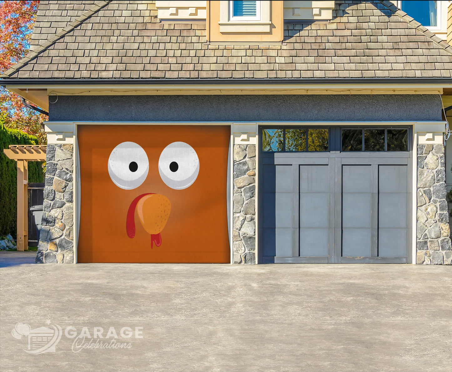 Clearance 8'H×8'W | Garage Door Cover