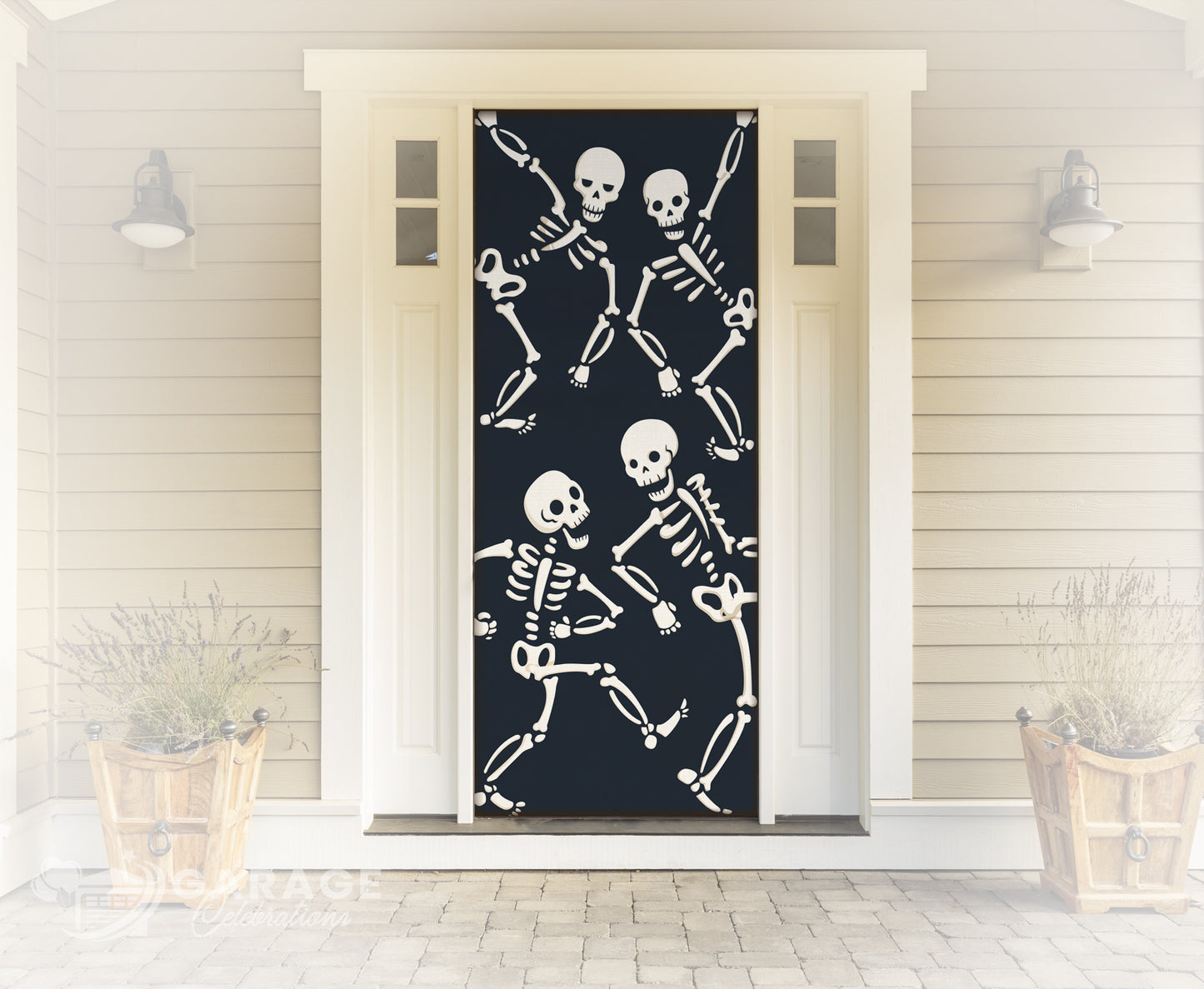 Dancing Skeletons | Front Door Cover