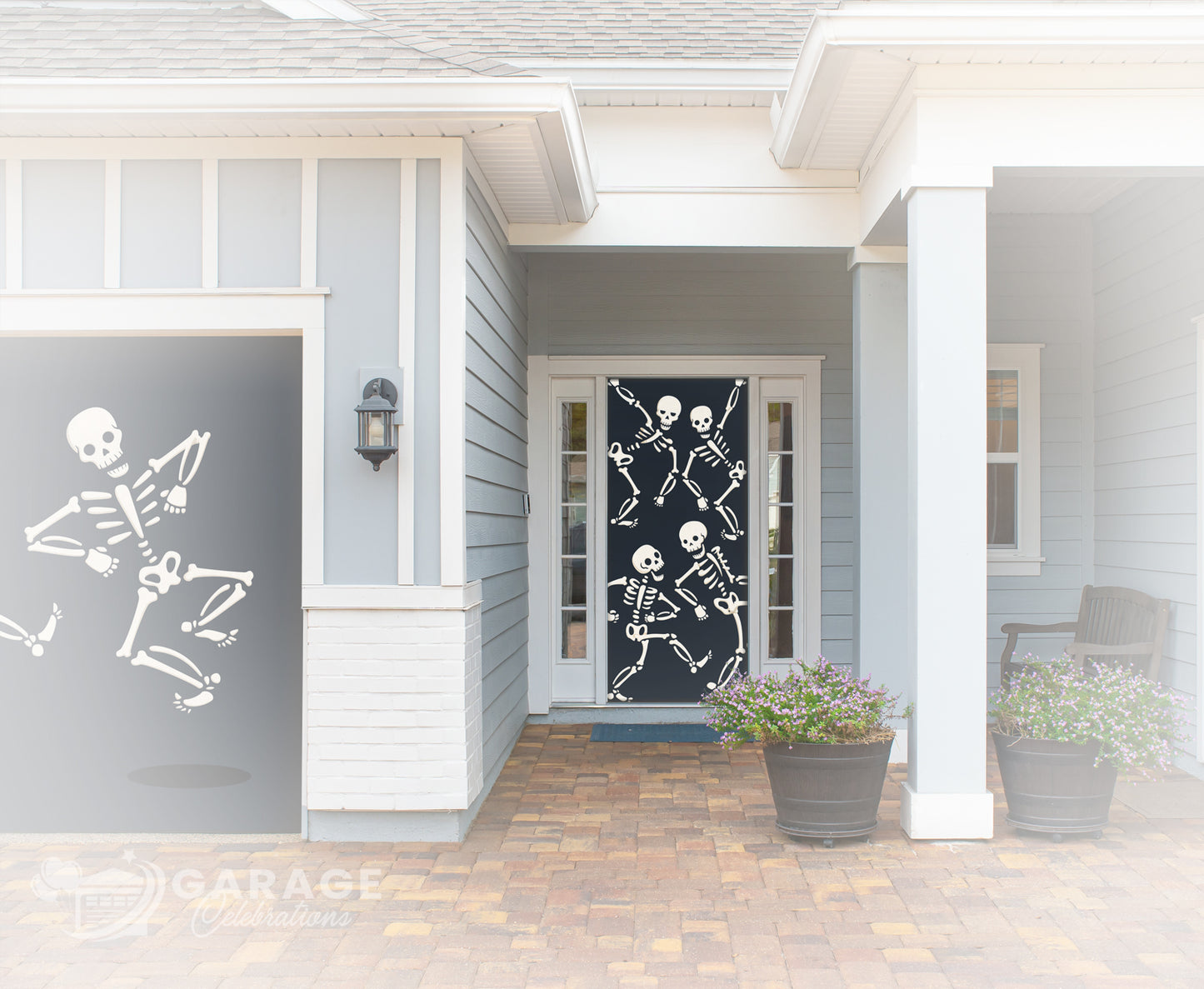 Dancing Skeletons | Front Door Cover