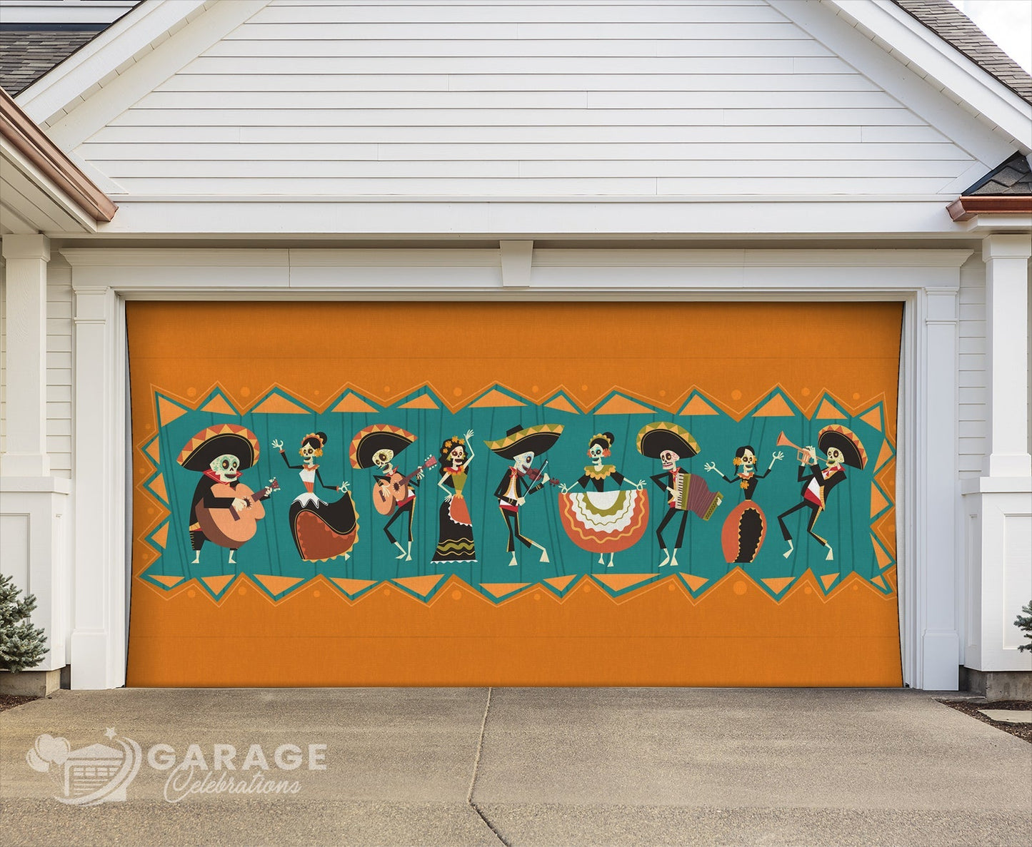 Clearance 7'H×18'W | Garage Door Cover