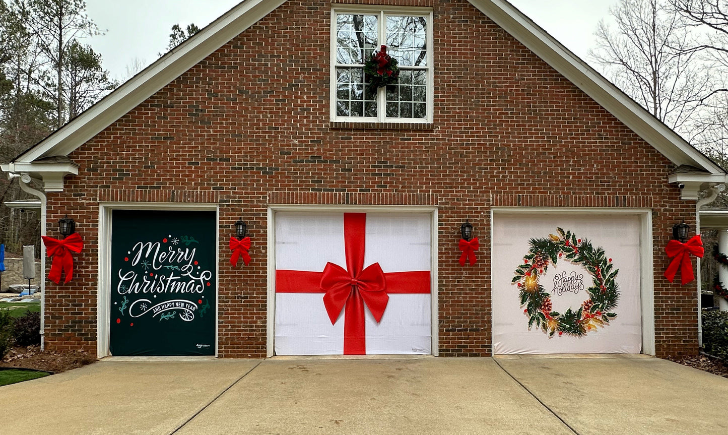 Gift Wrapped | 1-Car Garage Door Cover