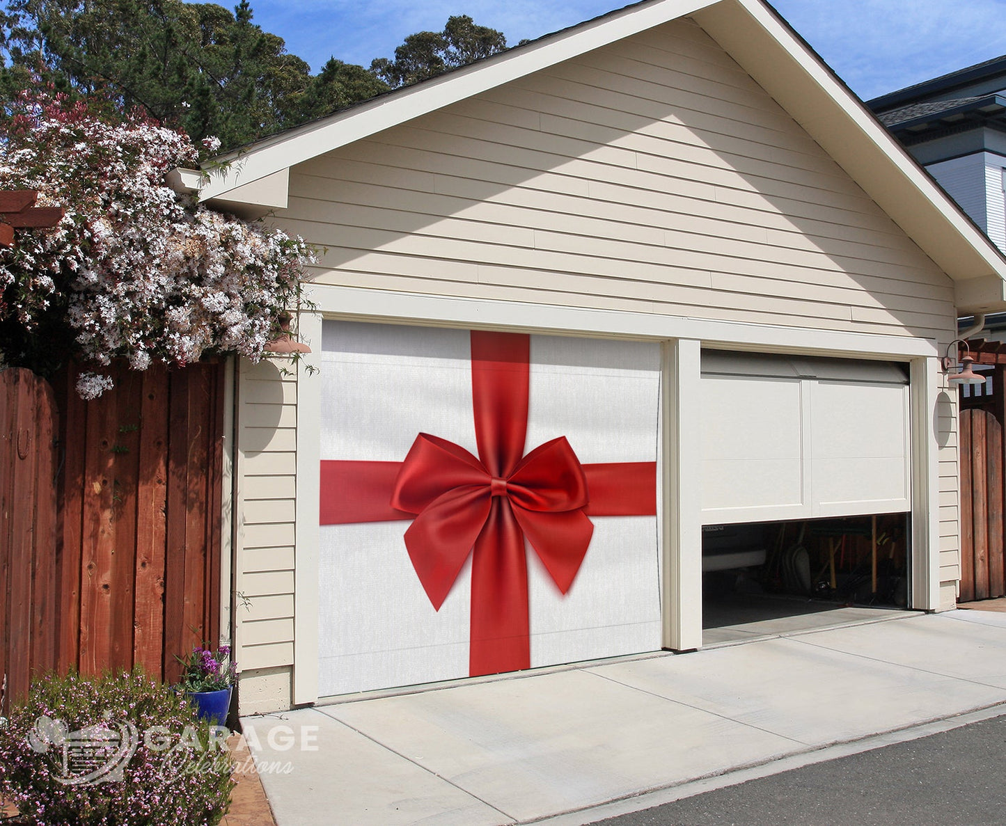 Clearance 7'H×9'W | Garage Door Cover