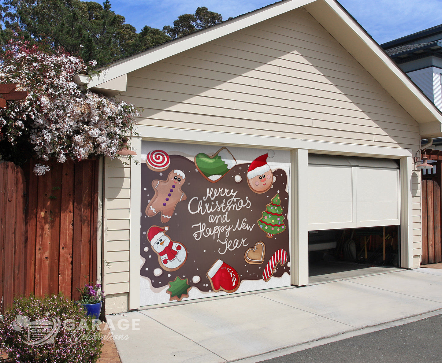 Clearance 7'H×9'W | Garage Door Cover