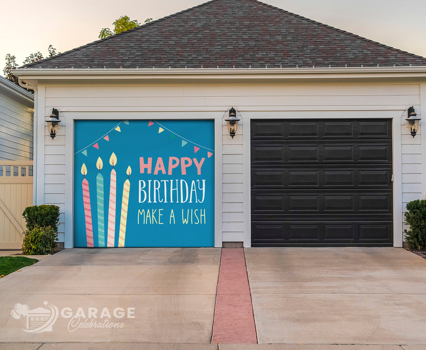 Happy Birthday | 1-Car Garage Door Cover
