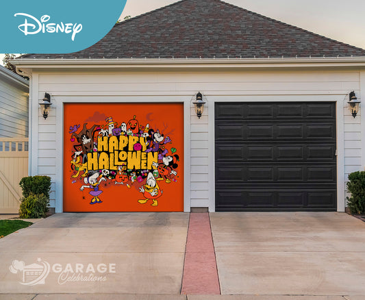 Happy Halloween | Disney® Garage Door Cover