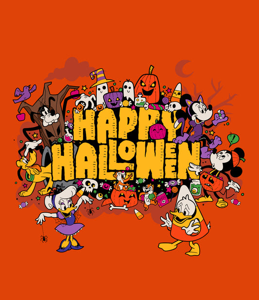 Happy Halloween | Disney® Garage Door Cover