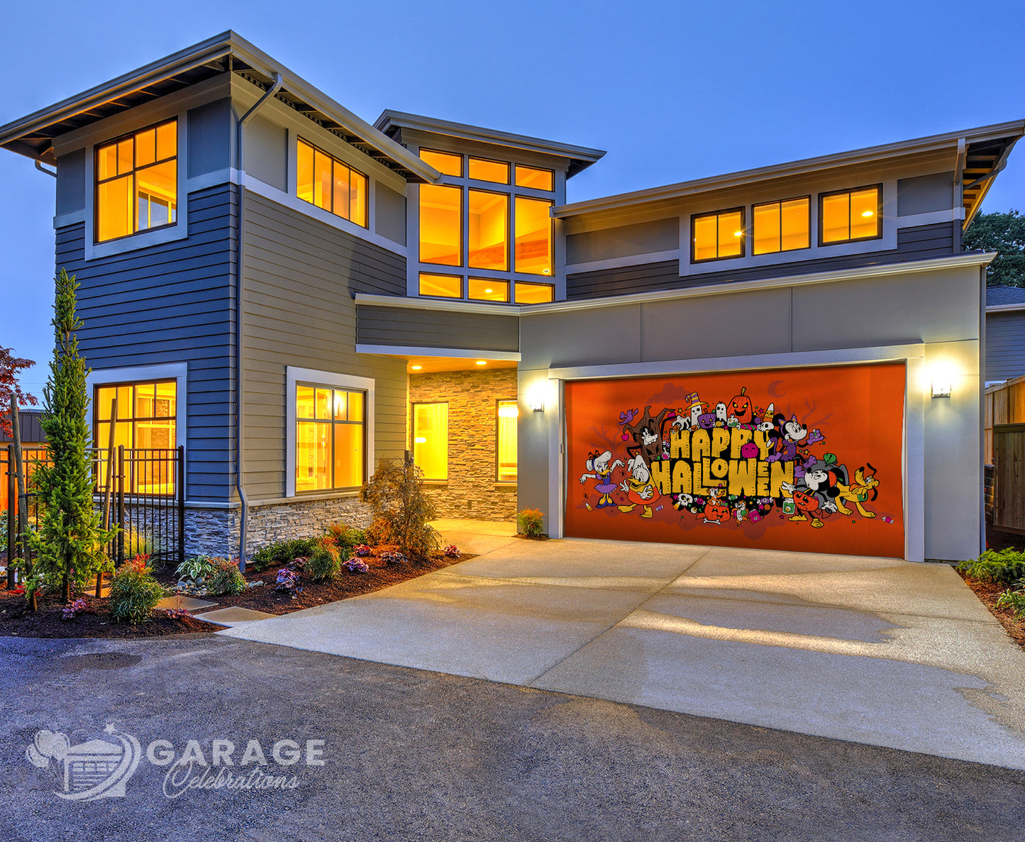 Happy Halloween | Disney® Garage Door Cover