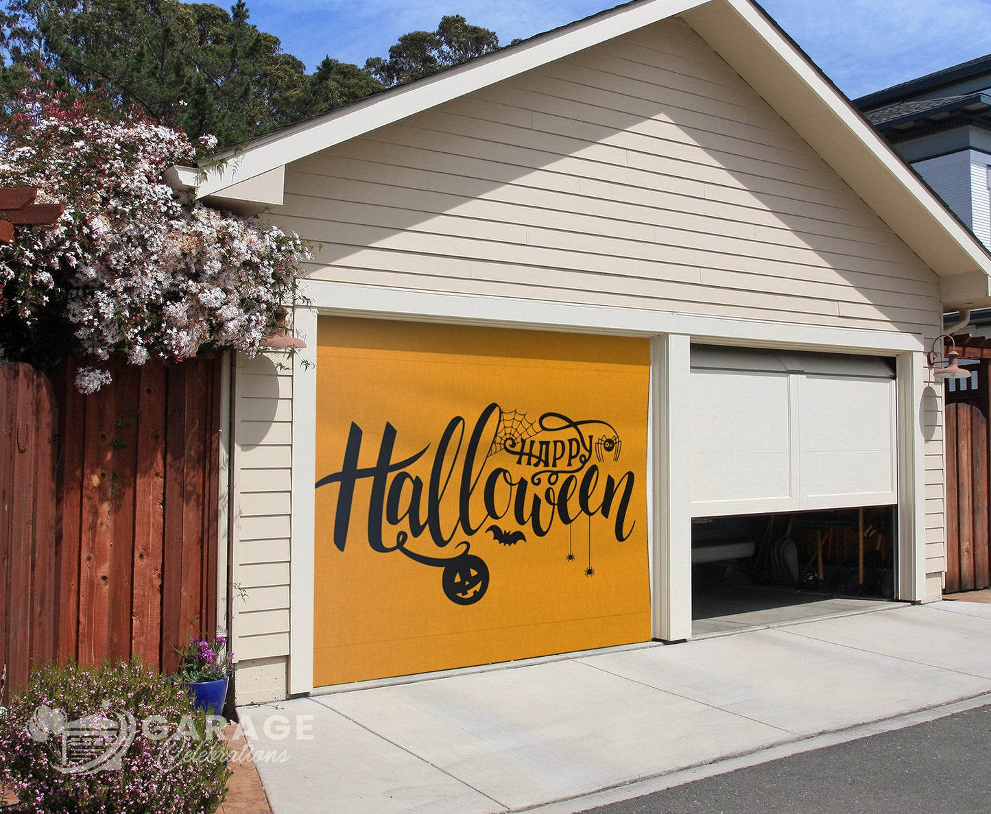 Clearance 7'H×9'W | Garage Door Cover