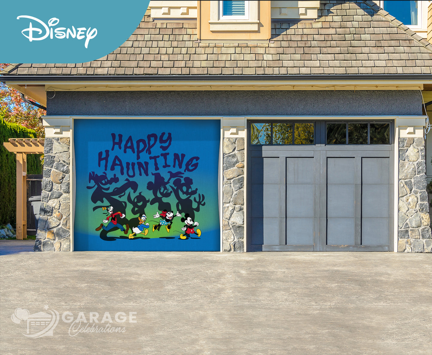 Happy Haunting | Disney® Garage Door Cover