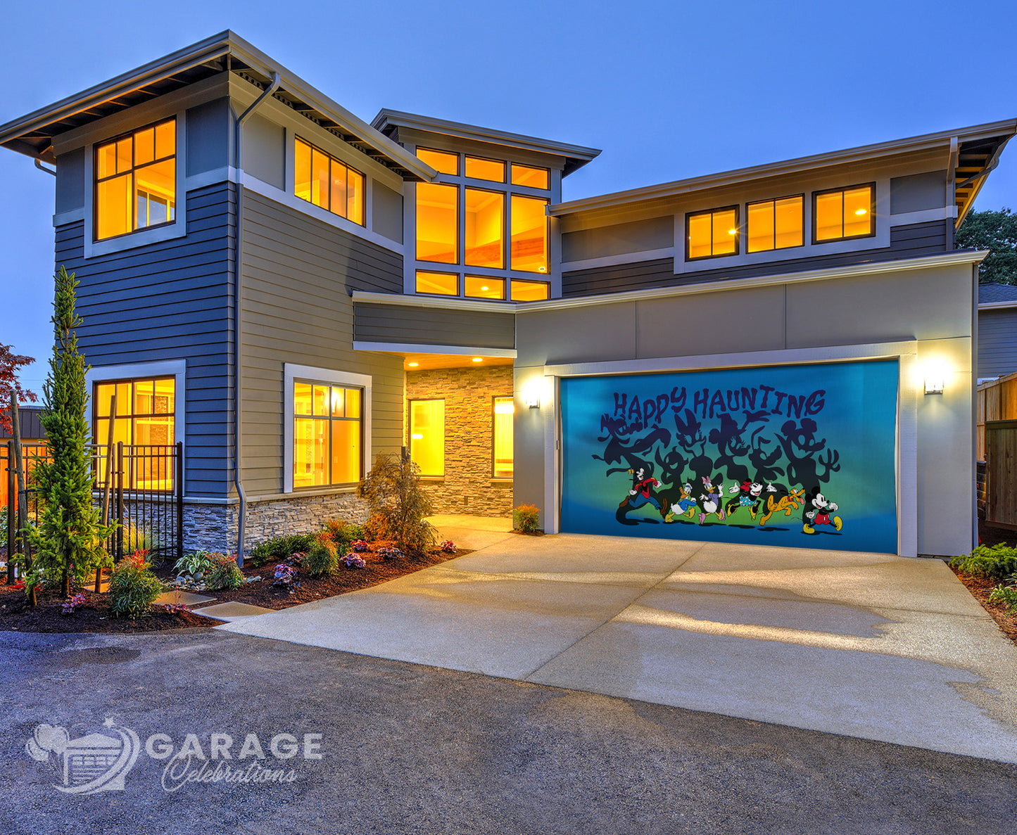 Happy Haunting | Disney® Garage Door Cover
