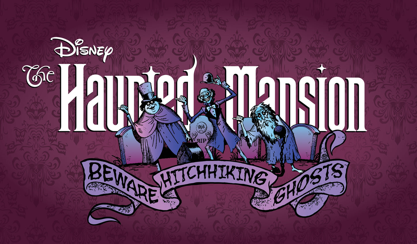 Hitchhiking Ghosts | Disney® Garage Door Cover