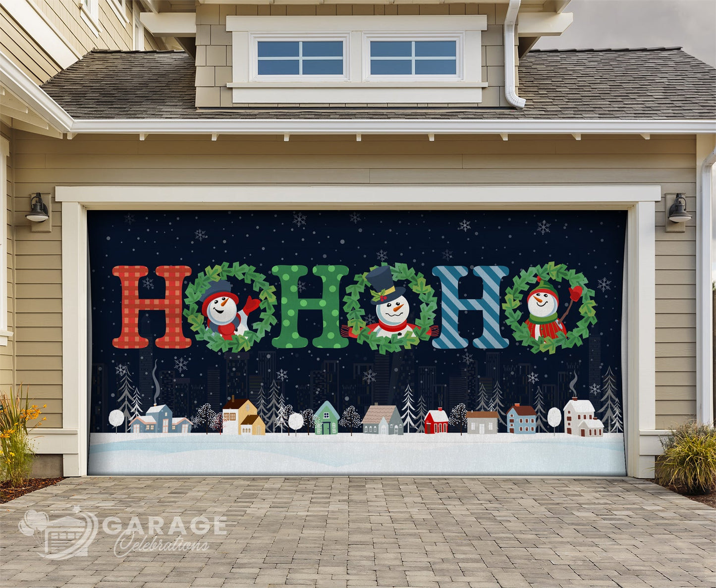 Clearance 7'H×15'W | Garage Door Cover