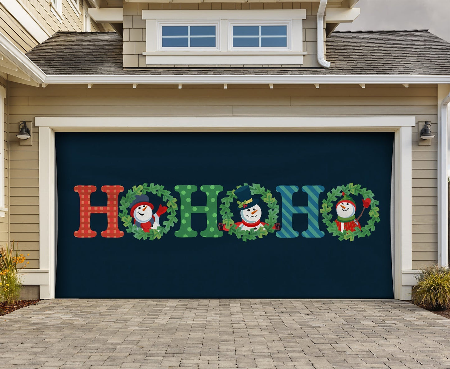 Clearance 7'H×18'W | Garage Door Cover
