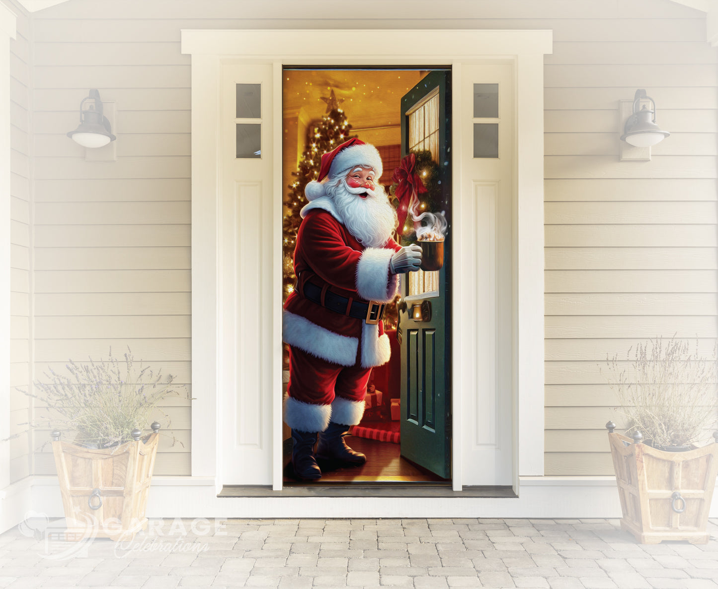 Hot Cocoa Time | Front Door Cover