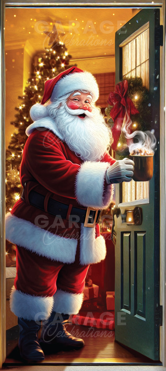 Hot Cocoa Time | Front Door Cover