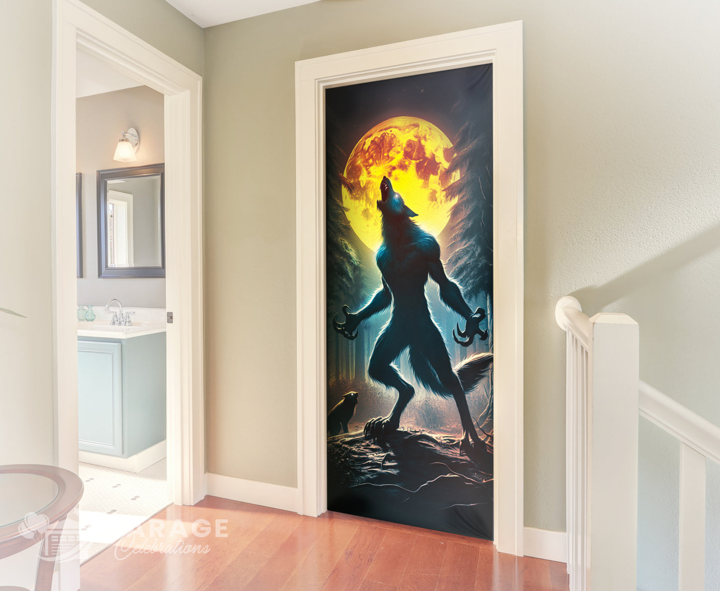 Howling Moon | Front Door Cover