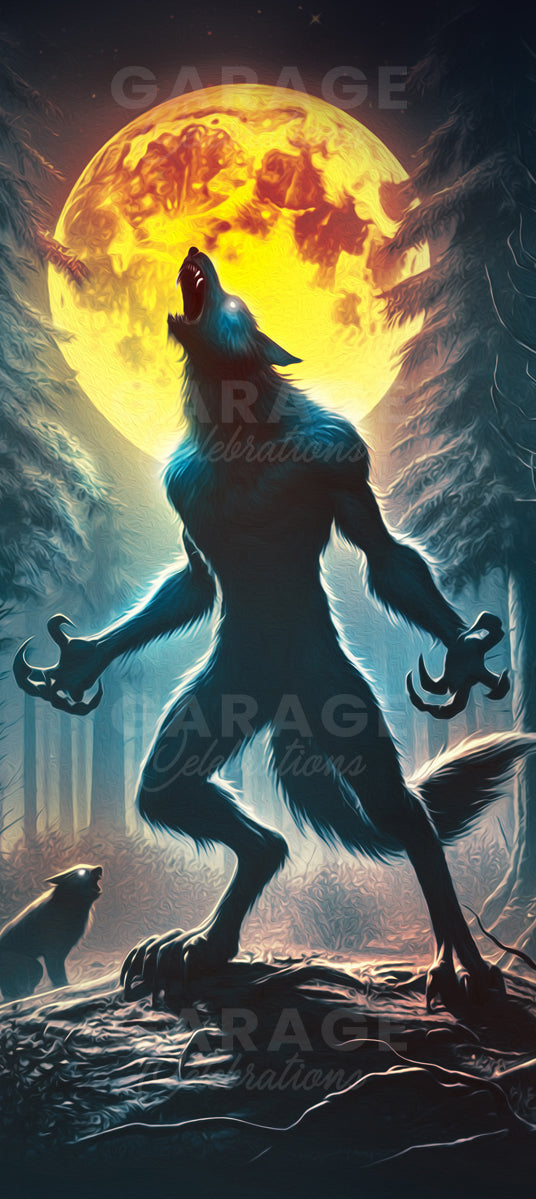 Howling Moon | Front Door Cover