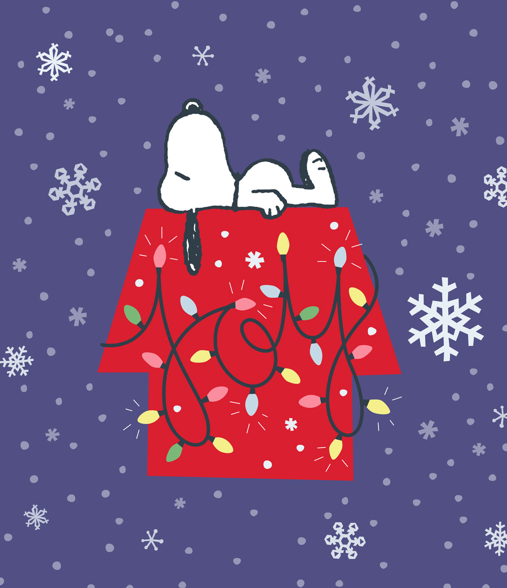 Joyful Snoopy | 1-Car Peanuts® Garage Door Cover