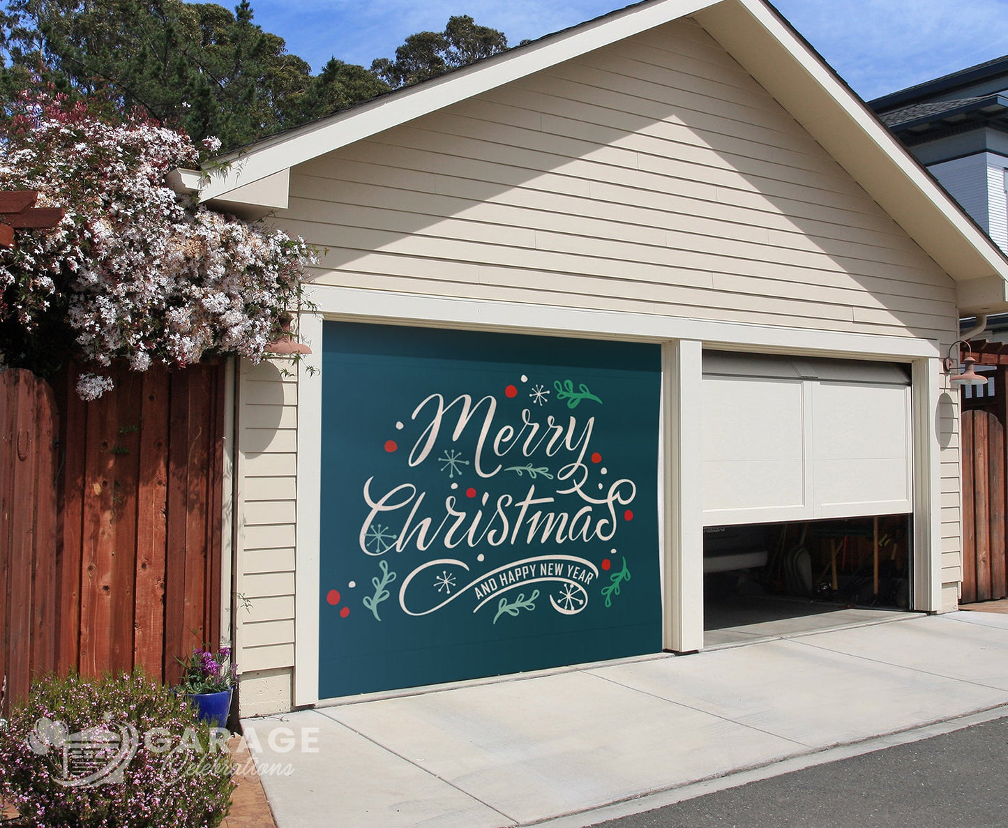 Clearance 7'H×9'W | Garage Door Cover