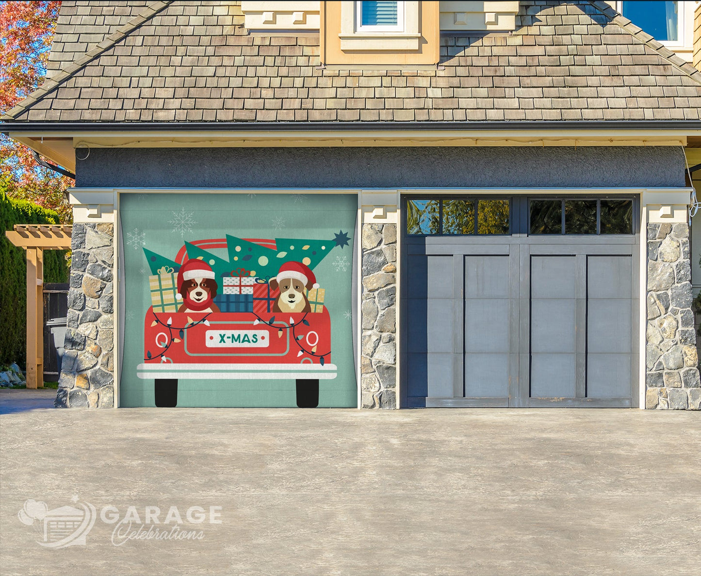Clearance 7'H×9'W | Garage Door Cover