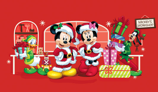 Mickey's Workshop | 2-Car Disney® Garage Door Cover