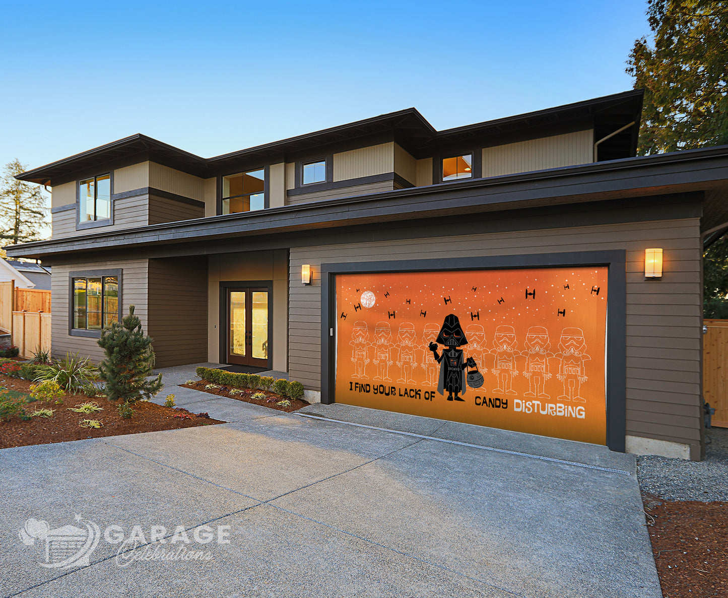Most Disturbing Halloween | 2-Car Star Wars™ Garage Door Cover