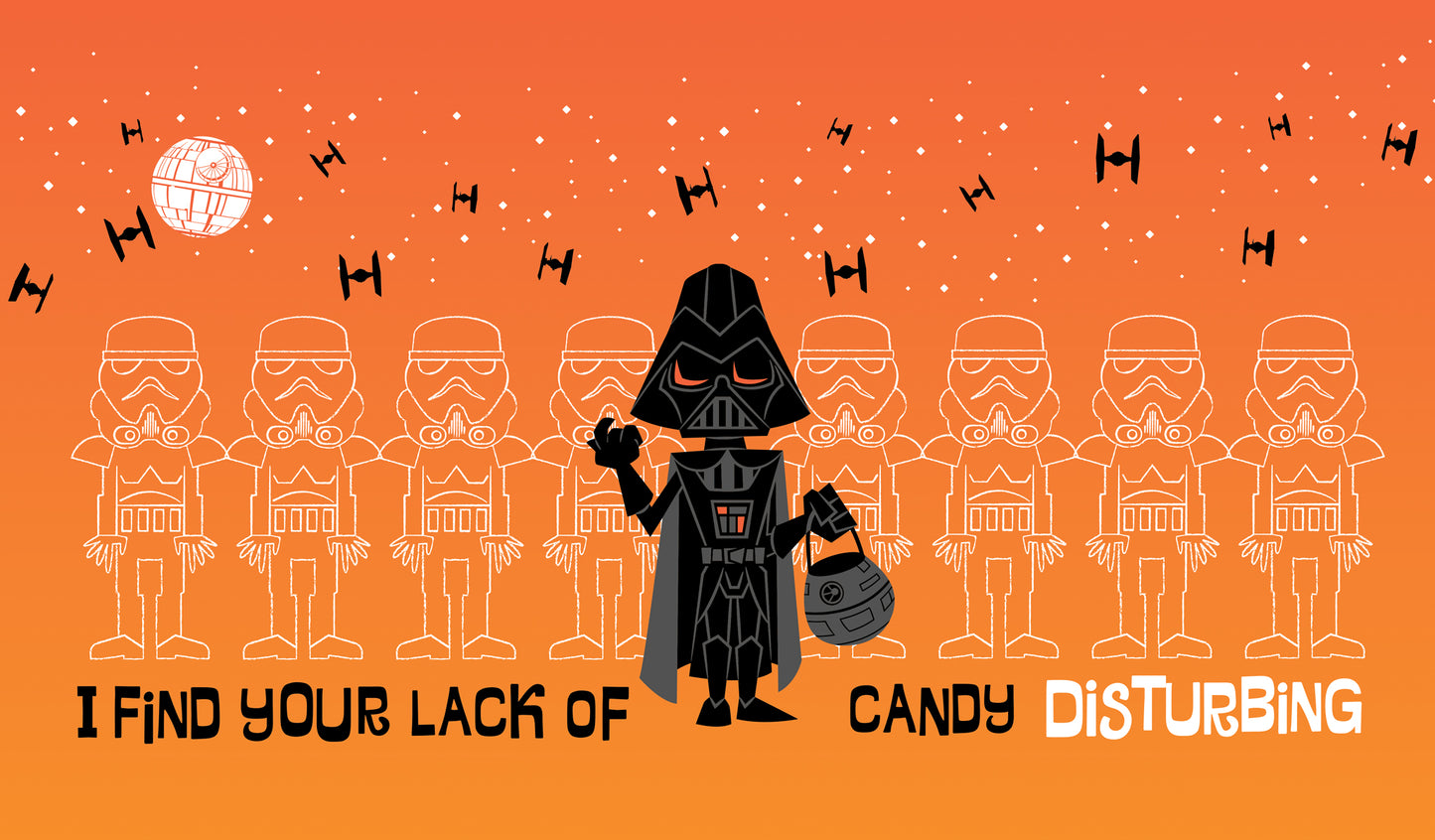 Most Disturbing Halloween | 2-Car Star Wars™ Garage Door Cover