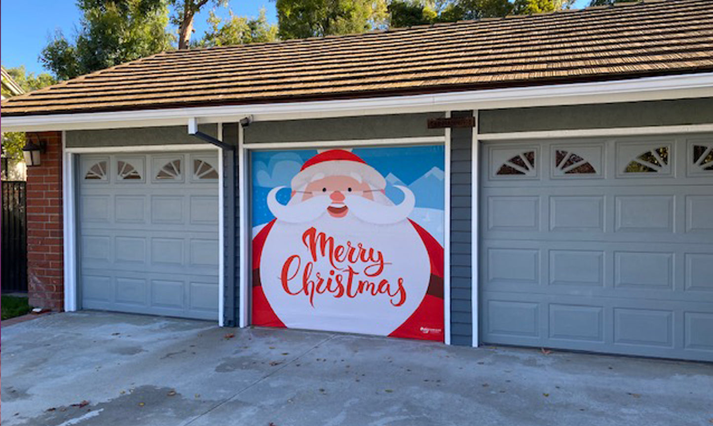 Santa Claus | 1-Car Garage Door Cover