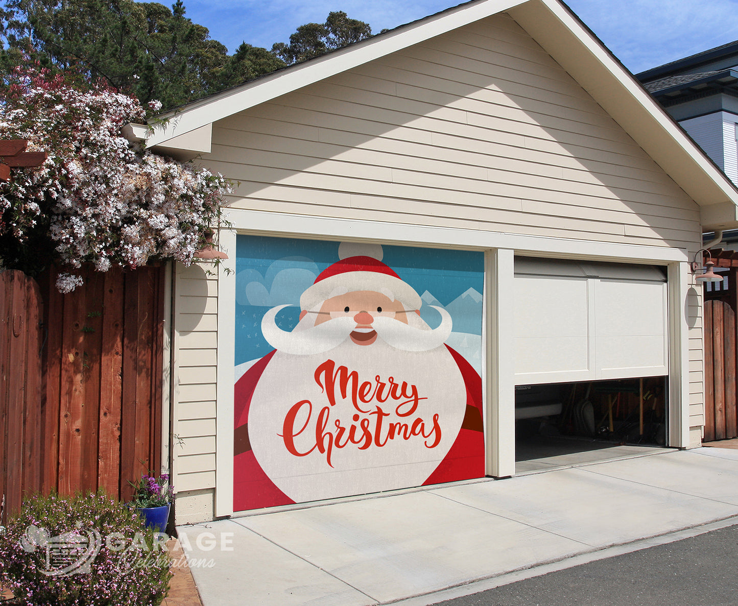Clearance 7'H×9'W | Garage Door Cover